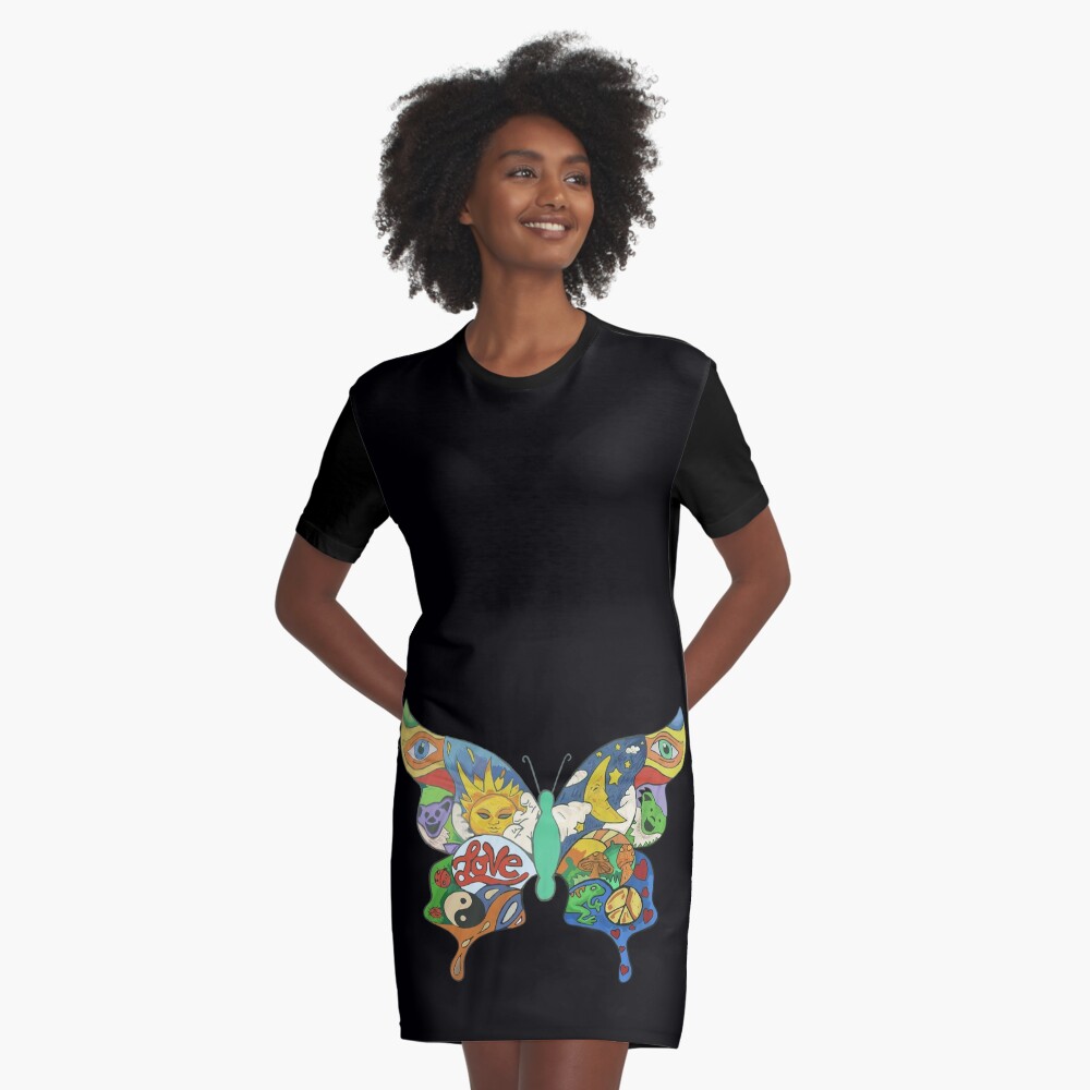 Item preview, Graphic T-Shirt Dress designed and sold by mlswig.