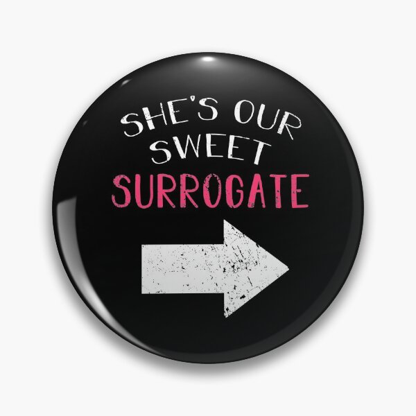 Item preview, Shes Our Sweet Surrogate  Cute Arrow Pointing Funny Surrogacy designed and sold by RainbowPandas.