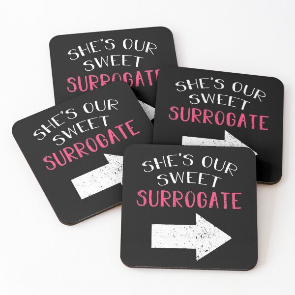 Item preview, Shes Our Sweet Surrogate  Cute Arrow Pointing Funny Surrogacy designed and sold by RainbowPandas.