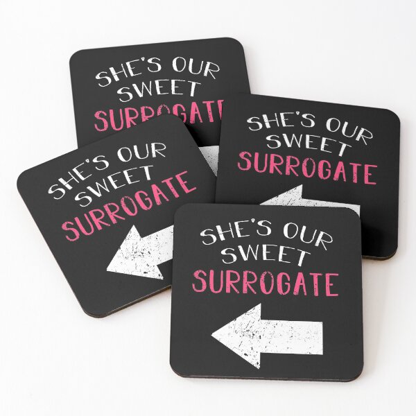 Item preview, Shes Our Sweet Surrogate  Cute Arrow Pointing Funny Surrogacy designed and sold by RainbowPandas.