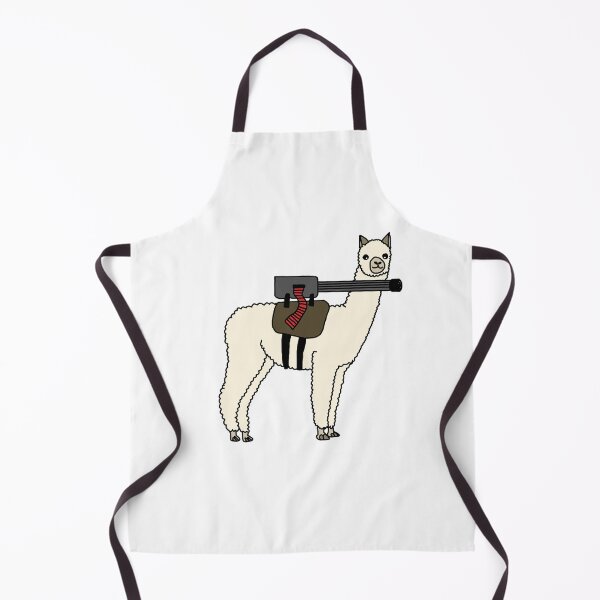 Item preview, Alpaca with machine gun designed and sold by luisraultg.