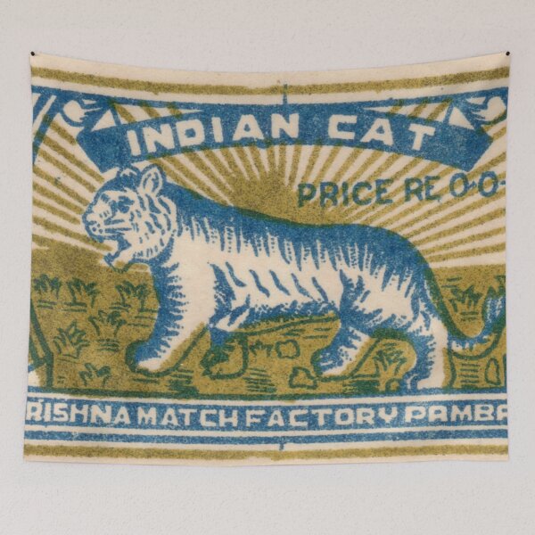 Item preview, Vintage Indian Matchbox #269 designed and sold by CenturyArt.