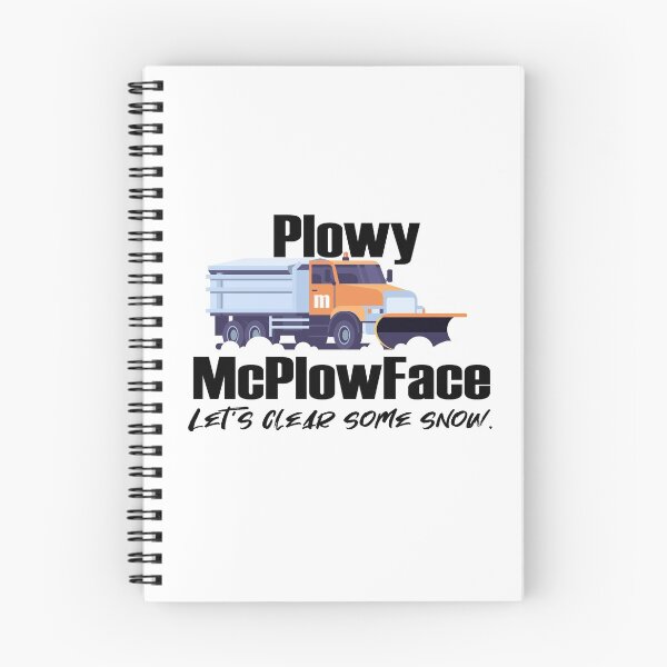 Item preview, Plowy McPlowFace clears snow as a snowplow plows snow on light designed and sold by friendly-fox.