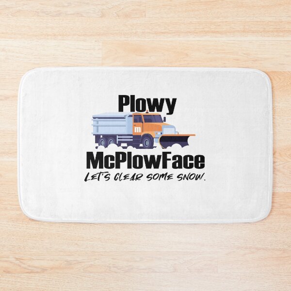 Item preview, Plowy McPlowFace clears snow as a snowplow plows snow on light designed and sold by friendly-fox.