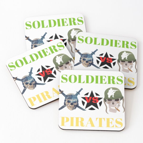 Item preview, Soldiers vs Pirates designed and sold by Ankhmesut.