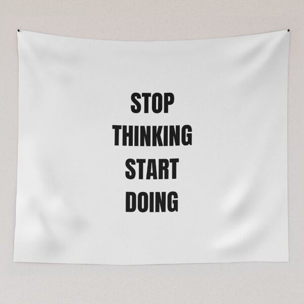 Item preview, Stop Thinking Star Doing designed and sold by Akihiko Daisuka.