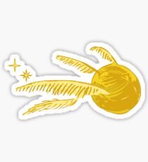 golden snitch Sticker