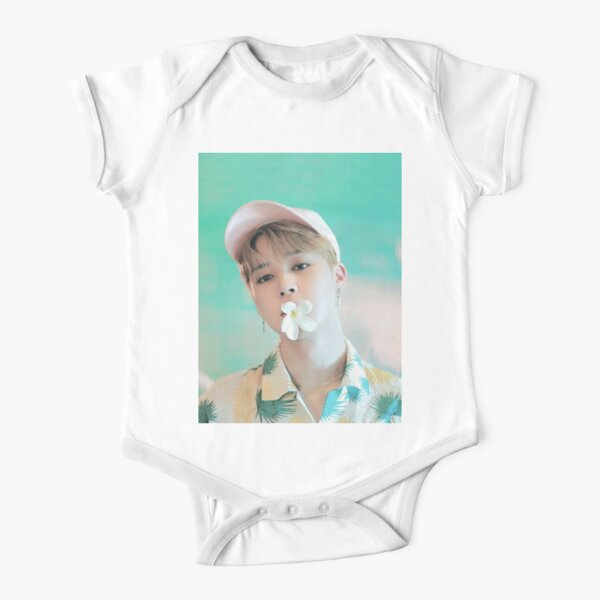 Bts Reaction Short Sleeve Baby One Piece Redbubble