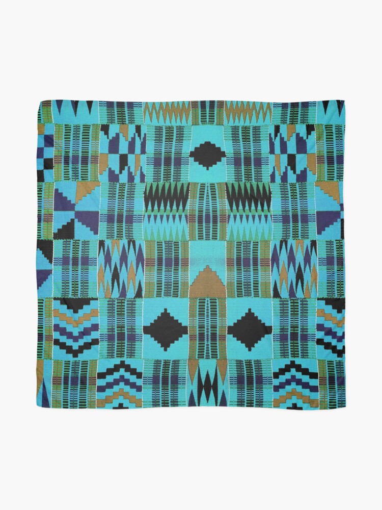 Kente Queen - PURPLE, BLUSH AND TURQUOISE BLUE up for