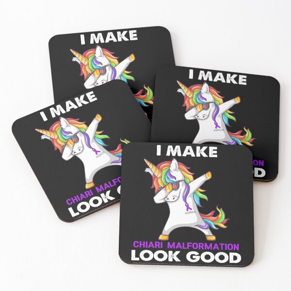 Item preview, I Make Chiari Malformation Look Good Cute Unicorn Dabbing Chiari Malformation Warrior designed and sold by heppenp.