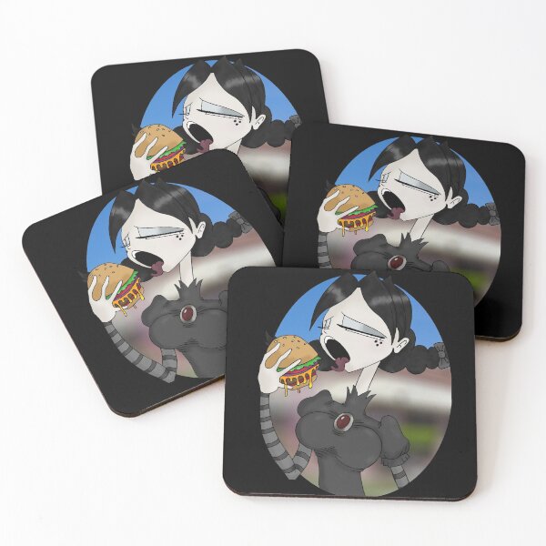 Item preview, Goth Burger Girl. Where's the beef, Wendy? designed and sold by inkandpink.