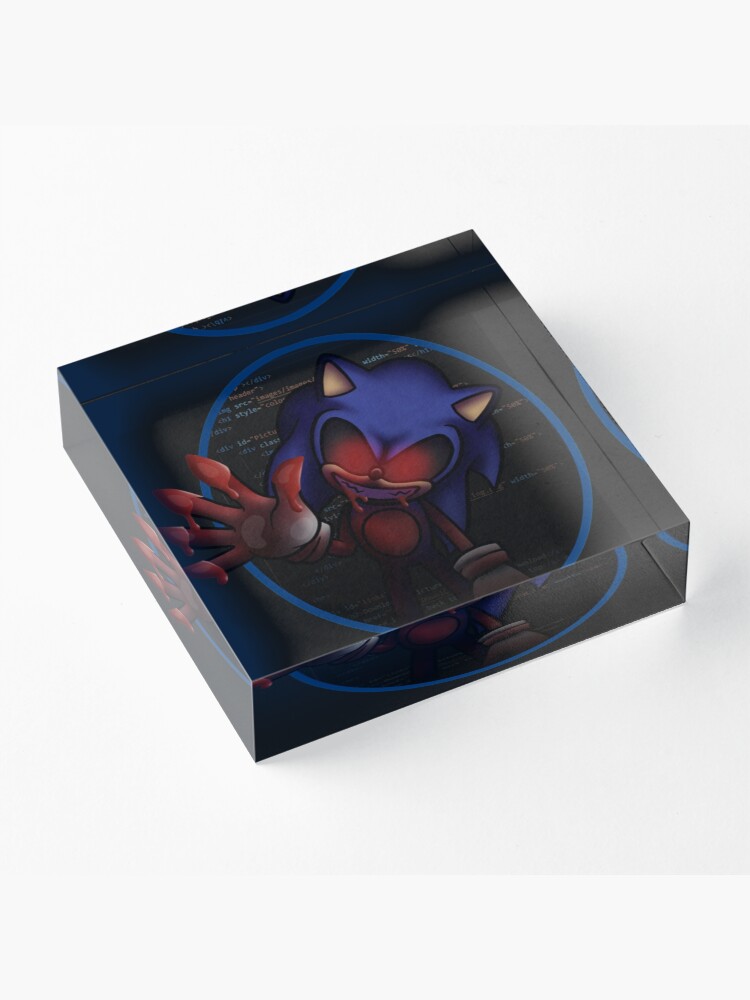 Sonic.EXE Clock for Sale by JamesBonomo1102