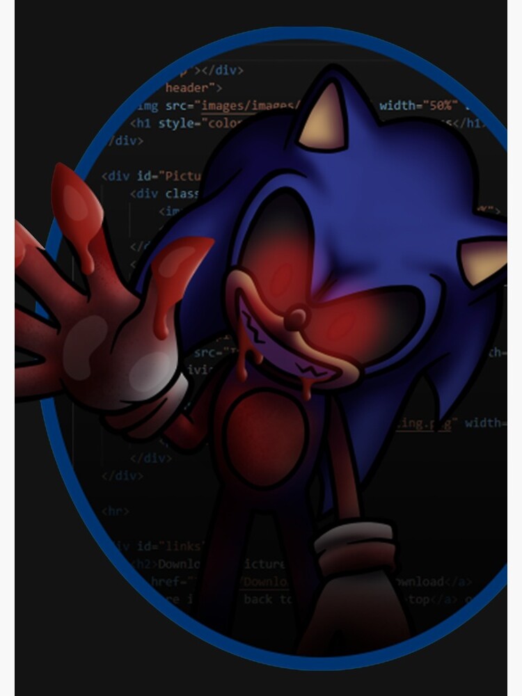 Sonic.EXE Poster for Sale by JamesBonomo1102