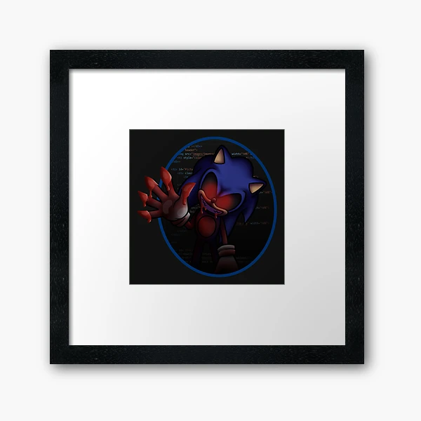 Sonic.EXE Art Board Print for Sale by drewfit-zgerald