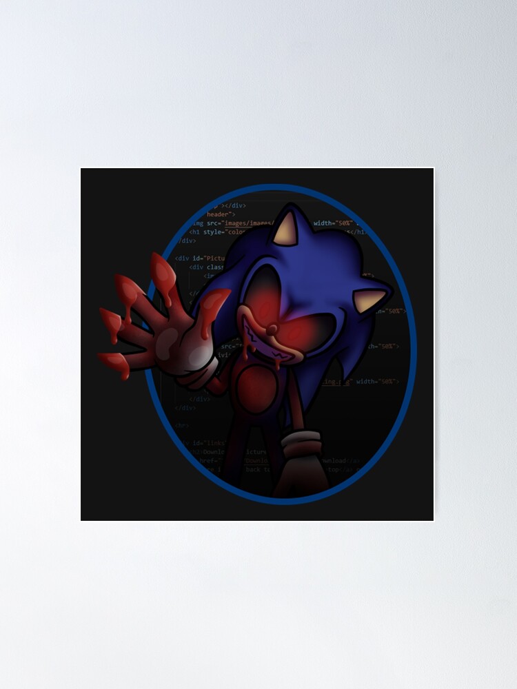 Sonic.EXE And Cyn Poster for Sale by CyberNE0