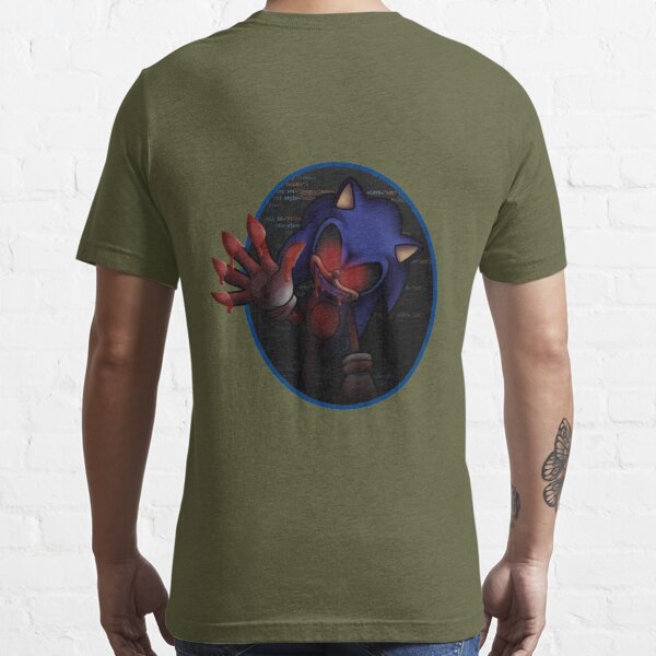 Camiseta Sonic.exe The Hedgehog Blusa Jogos Creepypasta