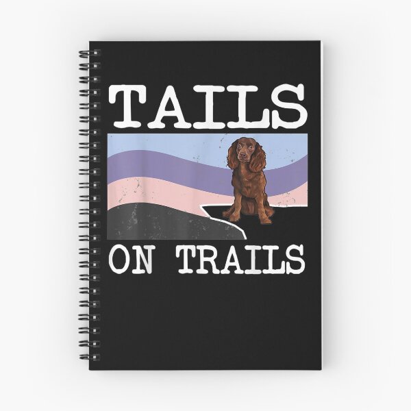 Item preview, American Water Spaniel Tails On Trails Funny Dog Hiking  designed and sold by charissamo77.