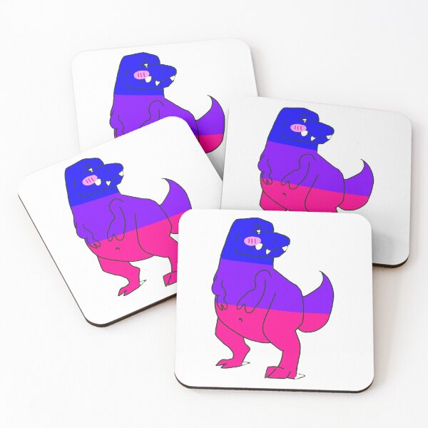 Item preview, Bi pride dinosaur:)  designed and sold by Skylasmily.
