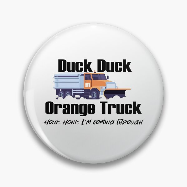 Item preview, Duck Duck Orange Truck and Plowy McPlowFace clears snow as a snowplow plows snow on light designed and sold by friendly-fox.