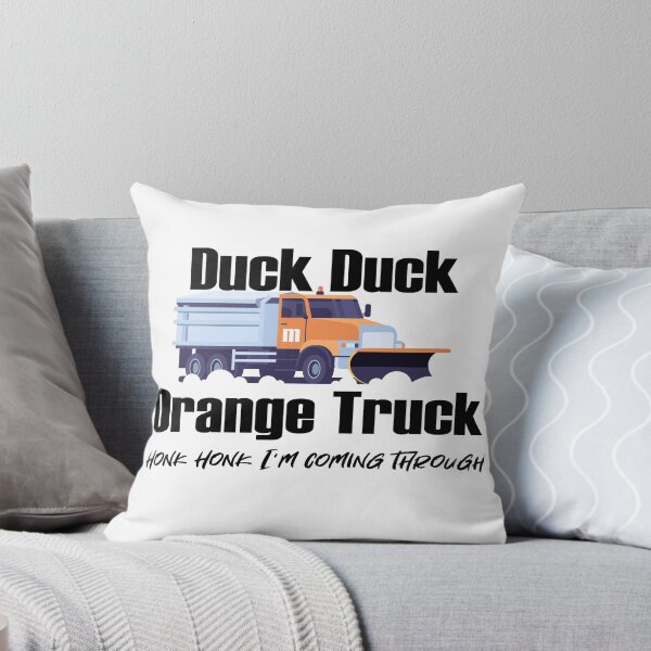 Item preview, Duck Duck Orange Truck and Plowy McPlowFace clears snow as a snowplow plows snow on light designed and sold by friendly-fox.