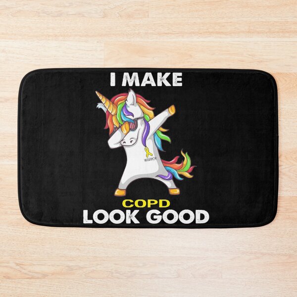 Item preview, I Make COPD Look Good Cute Unicorn Dabbing COPD Warrior designed and sold by heppenp.