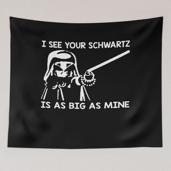 Item preview, Schwarts is as big as mine spaceballs art gift for fans designed and sold by Alioquynh95.