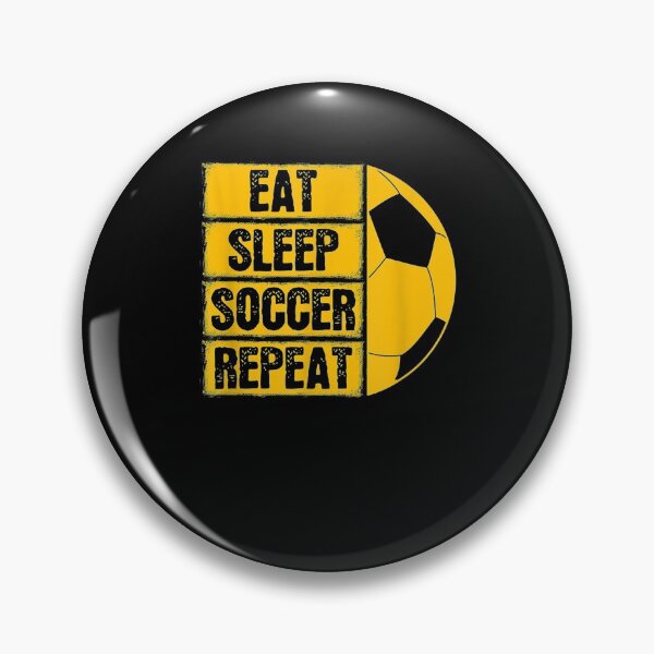 Item preview, Eat Sleep Soccer Repeat Soccer Lover  designed and sold by charissamo77.