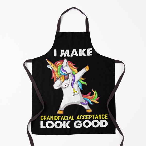 Item preview, I Make Craniofacial Acceptance Look Good Cute Unicorn Dabbing Craniofacial Acceptance Warrior designed and sold by heppenp.