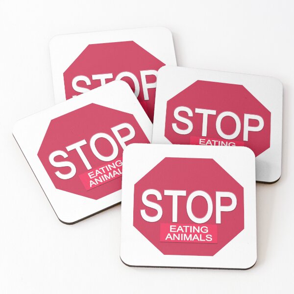 Item preview, Stop Eating Animals designed and sold by ViewerEqualsPhoton.