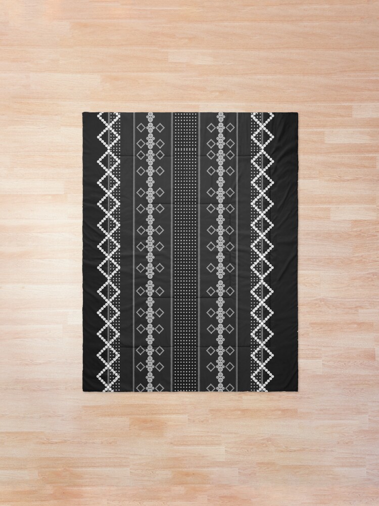 Alternate view of LaFara Stitches Decorations Comforter