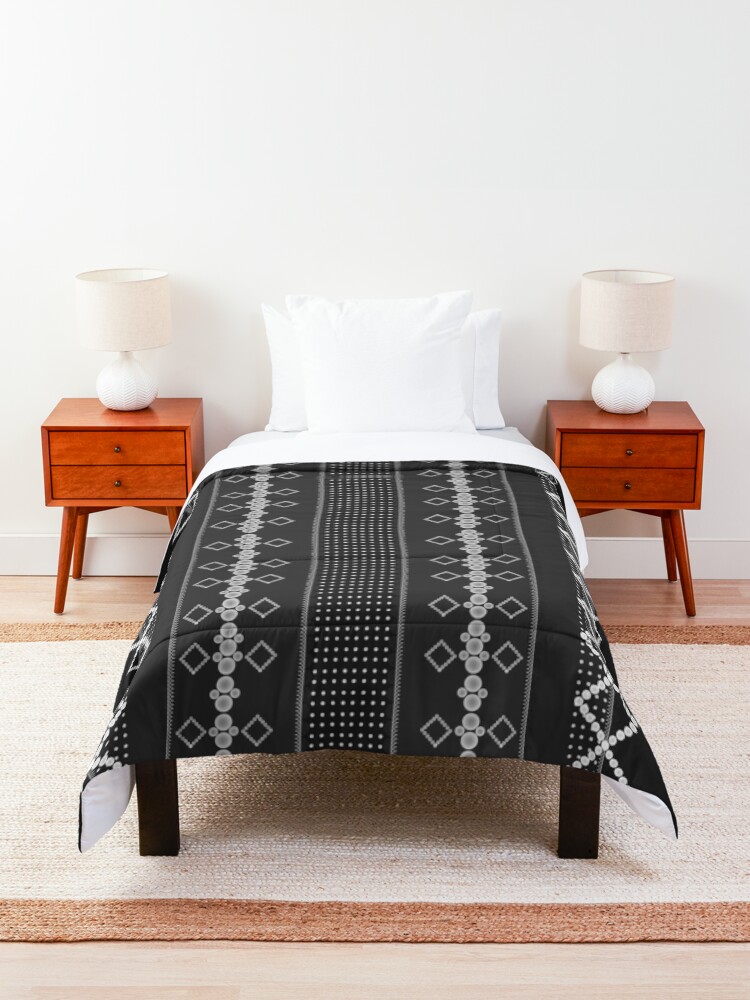 Alternate view of LaFara Stitches Decorations Comforter