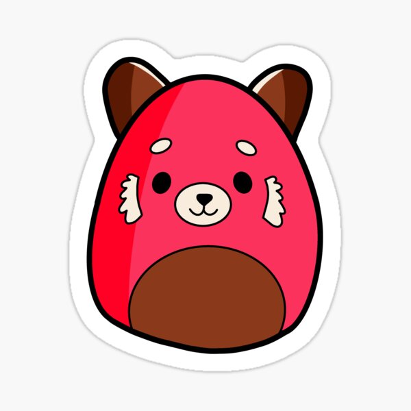 Red Panda Squishmallow Sticker For Sale By Squishmallowart Redbubble