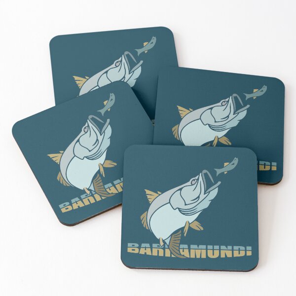 Item preview, Barramundi Jumping. Iconic Australian Animal. Coloured designed and sold by BOLD-Australia.
