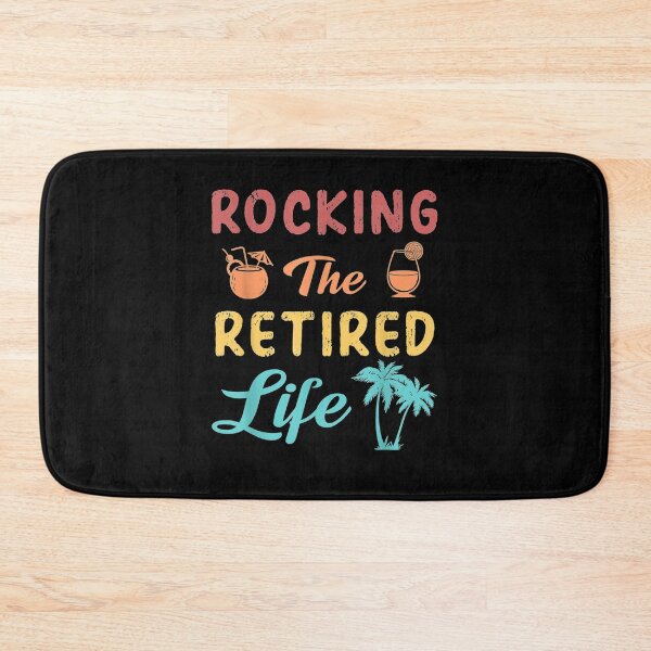 Item preview, Retirement 2021 Retro Vintage Rocking The Retired Life Funny  designed and sold by charissamo77.