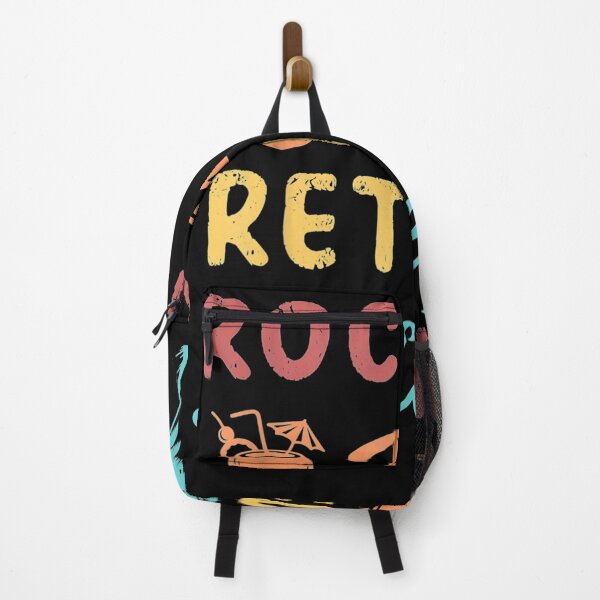 Item preview, Retirement 2021 Retro Vintage Rocking The Retired Life Funny designed and sold by charissamo77.