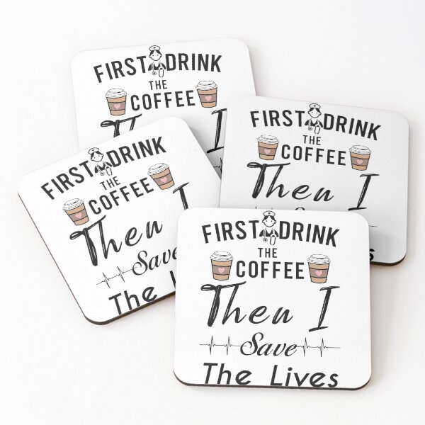 Item preview, Nurse Drinking Coffee-Nurse job ,Nurse life, Funny Nurse Gift, Nursing   designed and sold by BestDes.