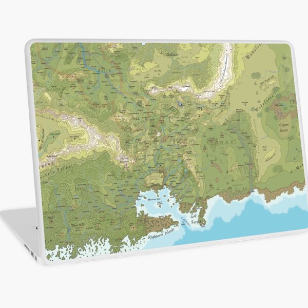 Dragon Pass and Prax - from the Argan Argar Atlas Laptop Skin