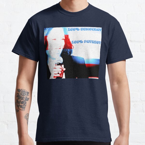 Item preview, 100% Democrat 100% Patriot Artistic products for Democrats. Reclaim the word patriot!  designed and sold by CristalleLisa.