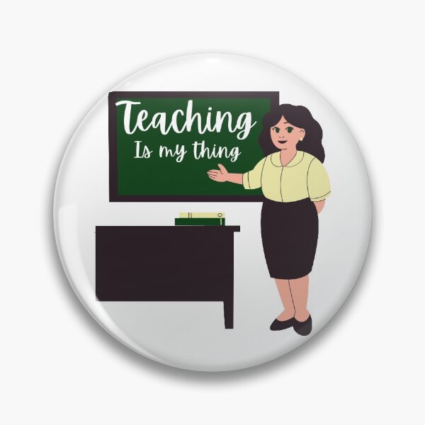 Item preview, Teaching is My Thing designed and sold by travelnerd.