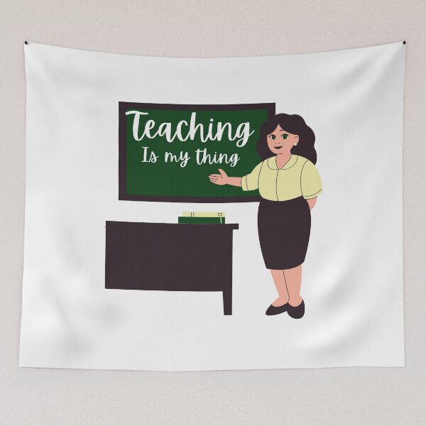 Item preview, Teaching is My Thing designed and sold by travelnerd.