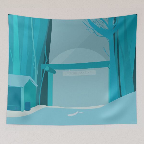 Item preview, Minimalist Blackwood Pines designed and sold by MountainMints.