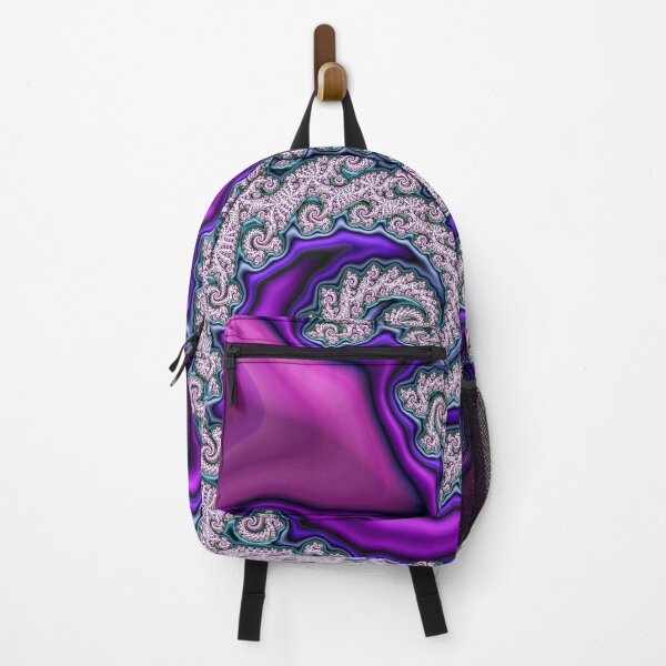 Item preview, White filigree on Purple Satin designed and sold by Manpreet Sokhi.