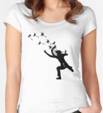 Dandelions Are Fun! Women's Fitted Scoop T-Shirt