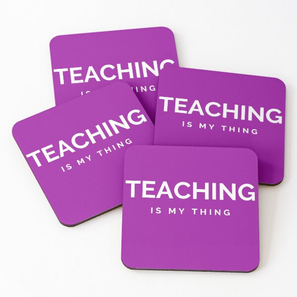 Item preview, Teaching is My Thing designed and sold by travelnerd.