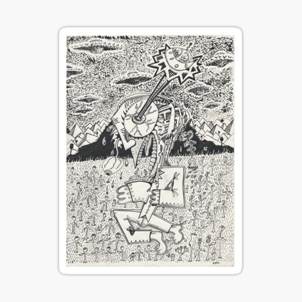 Invasion, or, The Seeding Sticker
