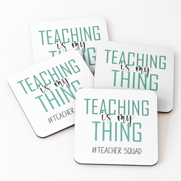 Item preview, Teaching Is My Thing Teacher Squad - Teachers Lovers  designed and sold by AnnaGails.