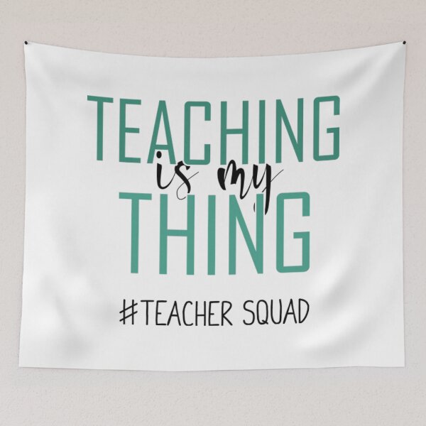 Item preview, Teaching Is My Thing Teacher Squad - Teachers Lovers  designed and sold by AnnaGails.