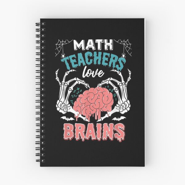 Item preview, Halloween Lover Math Teachers Love Brains  designed and sold by charissamo77.