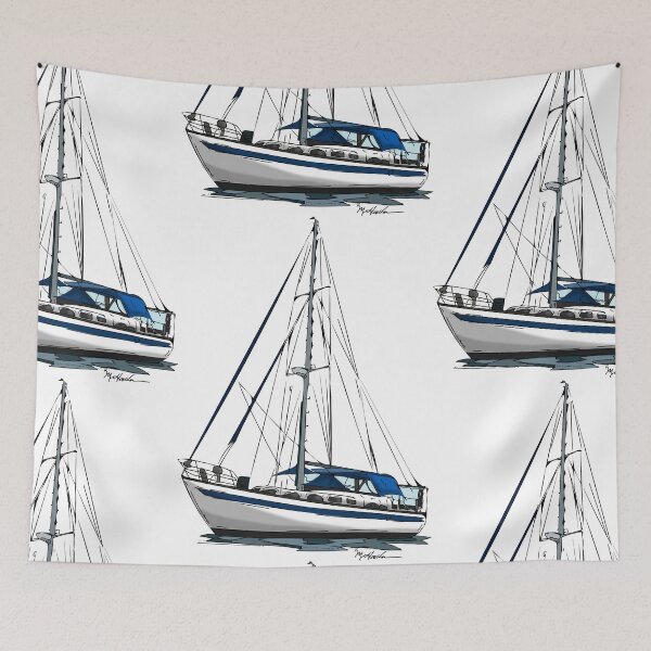 Item preview, Bocas Yacht Club Sail Boat designed and sold by Michael Garber.