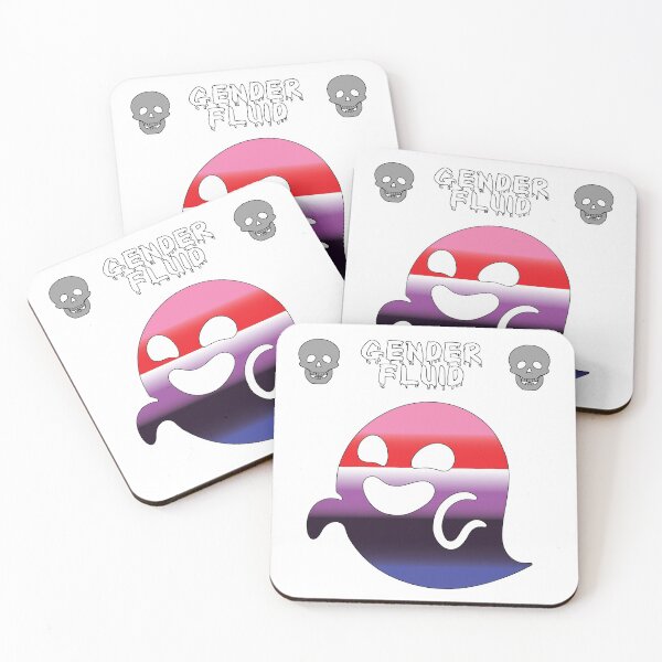Item preview, Gender Fluid ghost designed and sold by sociallyinform.